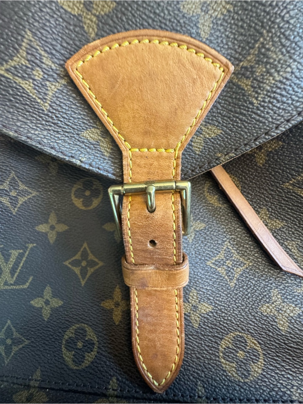 Vintage Louis Vuitton Monogram Montsouris GM Backpack-Auth. LV Drawstring- COA - Picture 14 of 16